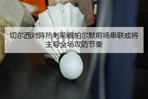 切尔西对阵热刺前瞻帕尔默前场串联或将主导全场攻防节奏